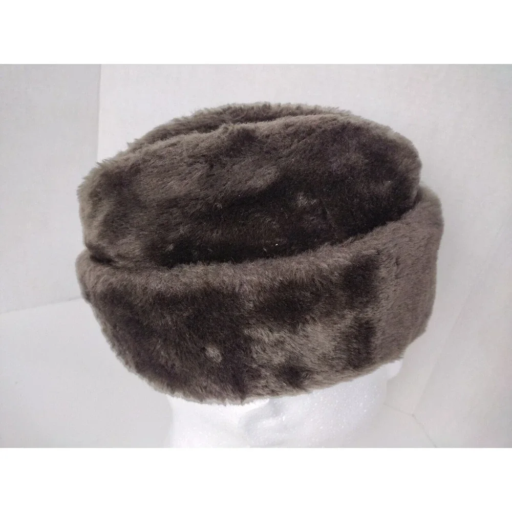 VTG United Hatters Cap Millinery Wkrs Int. Union Registered Men SM Faux Fur Hat